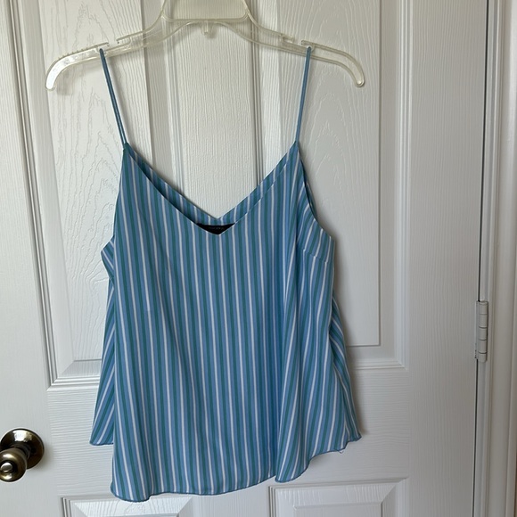 Forever 21 Blue and White Striped Camisole - Picture 3 of 11